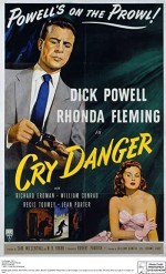 Cry Danger (1951) afişi Cry Danger (1951) afişi