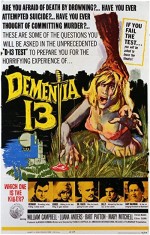 Dementia 13 (1963) afişi Dementia 13 (1963) afişi