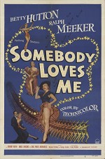 Somebody Loves Me (1952) afişi Somebody Loves Me (1952) afişi