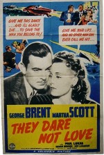 They Dare Not Love (1941) afişi They Dare Not Love (1941) afişi